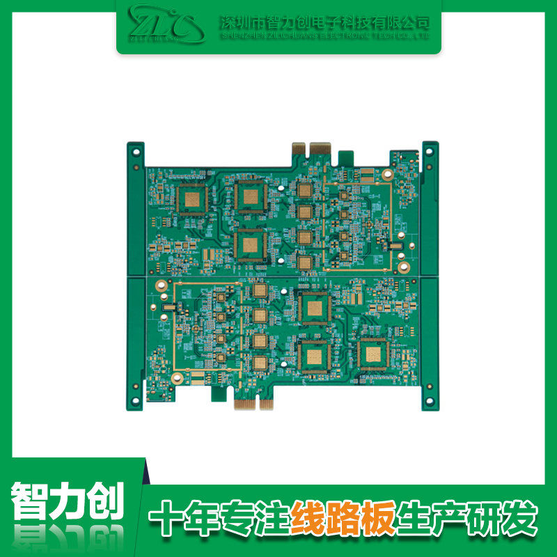 四层电脑周边 PCB 卡板 ( 表面镀硬金 ).png